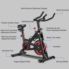 Load image into Gallery viewer, 30 lbs Home Gym Cardio Exercise Magnetic Cycling Bike
