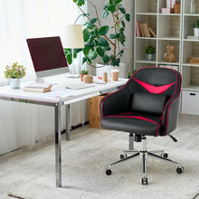 Load image into Gallery viewer, Office Chair Adjustable Height with Massage Lumbar Support-Red