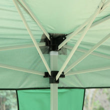 Load image into Gallery viewer, 10' x 20' Total Iron Folding Wedding Tent with Cloth-Green