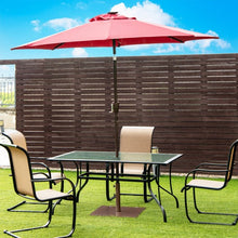 Load image into Gallery viewer, Portable 50 lbs Umbrella Base Stand with Handle and Wheels for Patio Square
