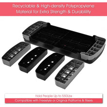 Load image into Gallery viewer, 31" Adjustable Fitness Aerobic Step with Riser