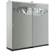 Load image into Gallery viewer, Portable Wardrobe Clothes Storage Organizer Closet with Hanging Rack