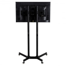 Load image into Gallery viewer, Plasma Screen TV Cart Stand w/ Wheels Mobile Fits