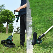Load image into Gallery viewer, 20V Cordless String Trimmer 10" Grass String 2.0 Ah