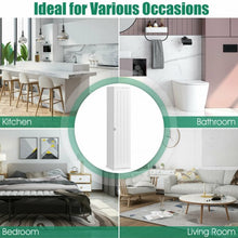 Load image into Gallery viewer, Free Standing Toilet Paper Holder with 4 Shelves and Top Slot for Bathroom-White