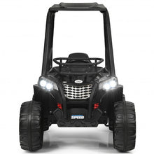 Load image into Gallery viewer, 12V Kids RC Electric Ride On Off-Road UTV Truck with MP3 and Light-Black