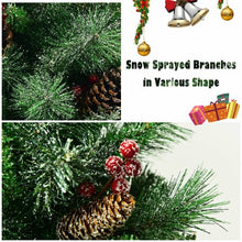 Load image into Gallery viewer, 4 ft Christmas Entrance Tree with Pine Cones