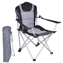 Load image into Gallery viewer, Portable Fishing Camping Chair w/ Cup Holder