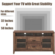 Load image into Gallery viewer, TV Stand Tall Entertainment Center Hold up