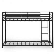 Load image into Gallery viewer, Metal Bunk Bed Twin Over Classic Bunk Bed Frame