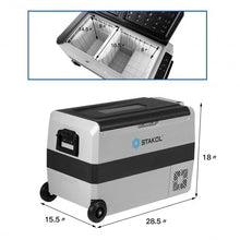 Load image into Gallery viewer, 53 Quarts Portable Electric Car Cooler Refrigerator