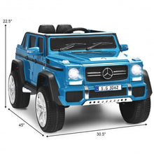 Load image into Gallery viewer, 12V Licensed Mercedes-Benz Kids Ride On Car-Navy