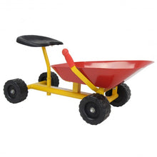 Load image into Gallery viewer, 8" Heavy Duty Kids Ride-on Sand Dumper w/ 4 Wheels-Red
