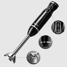 Load image into Gallery viewer, 4-in-1 Immersion Hand Blender Set w/ Food Chopper and Beaker-Black