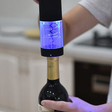 Load image into Gallery viewer, Electric Wine Opener with Foil Cutter LED light