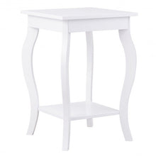 Load image into Gallery viewer, Accent Side End Coffee Table with Storage Shelf