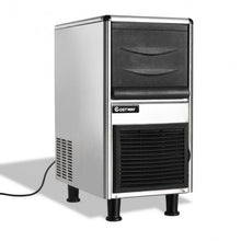 Load image into Gallery viewer, Freestanding Stainless Steel Commercial Ice Maker