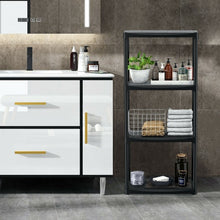 Load image into Gallery viewer, 24'' x 12'' x 52.5'' 4-tier Storage Shelf Rack for Garage Kitchen