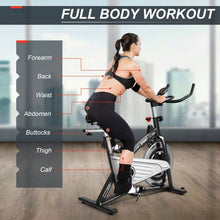 Load image into Gallery viewer, 30Lbs Fixed Training Bicycle with Monitor for Gym and Home