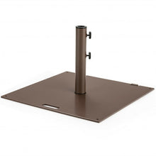 Load image into Gallery viewer, Portable 50 lbs Umbrella Base Stand with Handle and Wheels for Patio Square