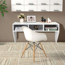 Load image into Gallery viewer, Wall Mounted Floating Computer Table Desk Storage Shelf-White