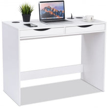 Load image into Gallery viewer, Modern Writing Bluetooth Speakers Drawer USB Computer Desk