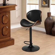 Load image into Gallery viewer, Set of 2 Bentwood Mid-Century Adjustable Swivel Barstool