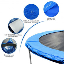 Load image into Gallery viewer, Blue Safety Round Spring Pad Replacement Cover for 12' Trampoline