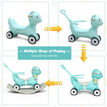 Load image into Gallery viewer, 4 in 1 Baby Rocking Horse with Music-Green