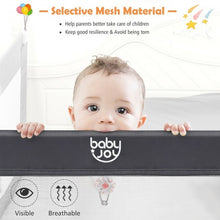 Load image into Gallery viewer, 59" Breathable Baby Children Toddlers Bed Rail-Gray