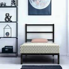 Load image into Gallery viewer, Twin/Full/Queen Size Metal Bed Platform Frame with Headboard-Twin Size