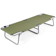 Load image into Gallery viewer, Portable Foldable Camping Bed Army Military Camping Cot