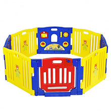 Load image into Gallery viewer, Baby Playpen Kids 8 Panel Safety Play Center Yard