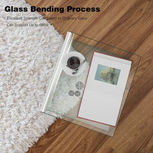 Load image into Gallery viewer, Tempered Sofa Side Glass End Table