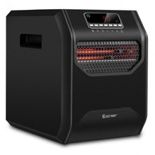 Load image into Gallery viewer, 12 H Timer LED Remote Control Portable Electric Space Heater