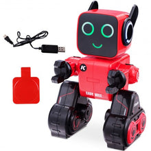 Load image into Gallery viewer, K3 Programmable Touch & Sound Control Piggy Sing Dance Robot-Red