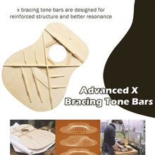 Load image into Gallery viewer, 40" Full Size Cutaway Acoustic Guitar Starter Guitarra Bundle Kit -Black