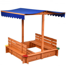 Load image into Gallery viewer, Kids Outdoor Playset Cedar Sandbox