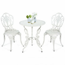 Load image into Gallery viewer, 3 PCS Patio Table Chairs Furniture Bistro Set