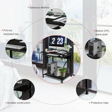 Load image into Gallery viewer, Spacious Wooden PC Laptop Computer Desk