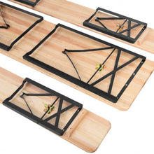 Load image into Gallery viewer, 3 pcs Folding Wooden Picnic Table Bench Set