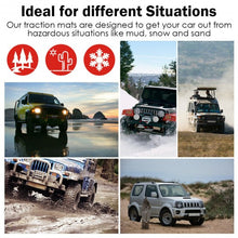 Load image into Gallery viewer, Recovery Traction Boards 2 Pcs Off-Road Traction Tracks Mat