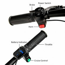 Load image into Gallery viewer, 12" 350 W Portable Folding Electric Bike with Headlight APP
