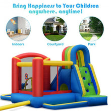 Load image into Gallery viewer, Inflatable Kid Bounce House Slide Climbing Splash Park Pool Jumping Castle