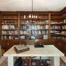 Load image into Gallery viewer, 15.7" 5-Light Modern Chandelier for Dinning Room Bedroom