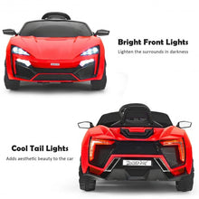 Load image into Gallery viewer, 12V 2.4G RC Electric Vehicle with Lights-Red