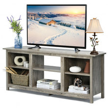 Load image into Gallery viewer, 2-Tier Entertainment Media Console Center-Gray