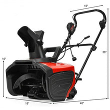 Load image into Gallery viewer, Electric Snow Thrower 15 Amp Snow Thrower Corded Snow Blower