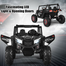 Load image into Gallery viewer, 12 V Electric Kids Ride-On Car 2-Seater SUV Off-Road UTV with Remote-Black