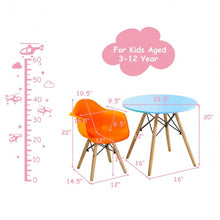 Load image into Gallery viewer, 5 Piece Kids Mid-Century Colorful Table Chair Set
